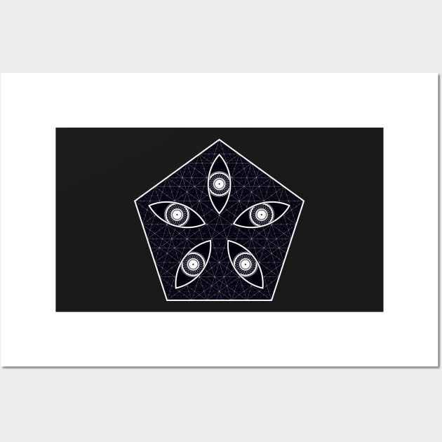 Five Eyes Wall Art by mushroomblue